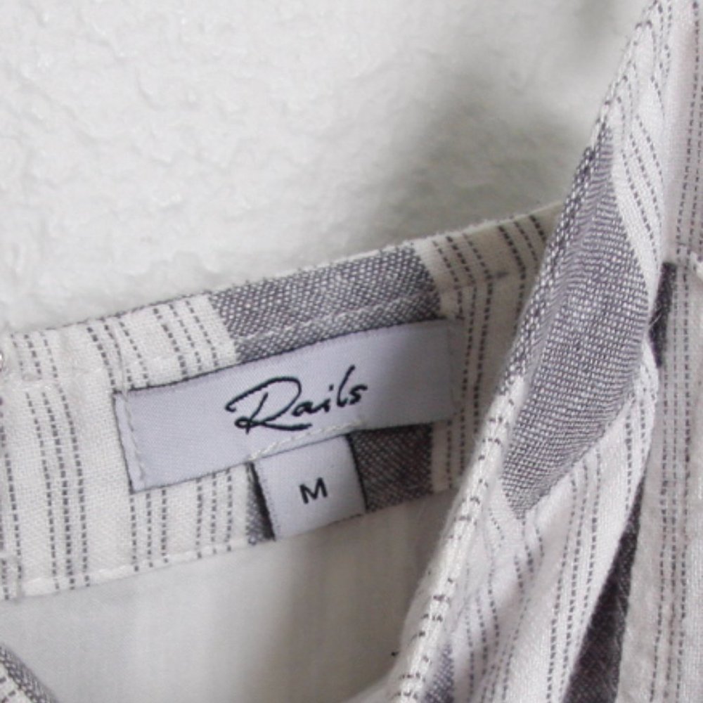 Rails Harper Jumpsuit Laguna Stripe Linen Blend C… - image 5